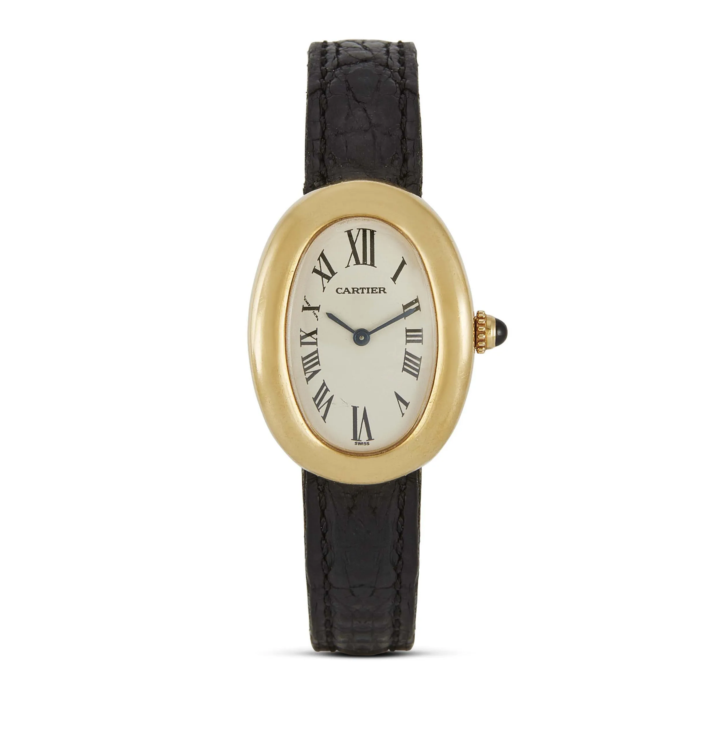 Cartier Baignoire 22mm Yellow gold Ivory