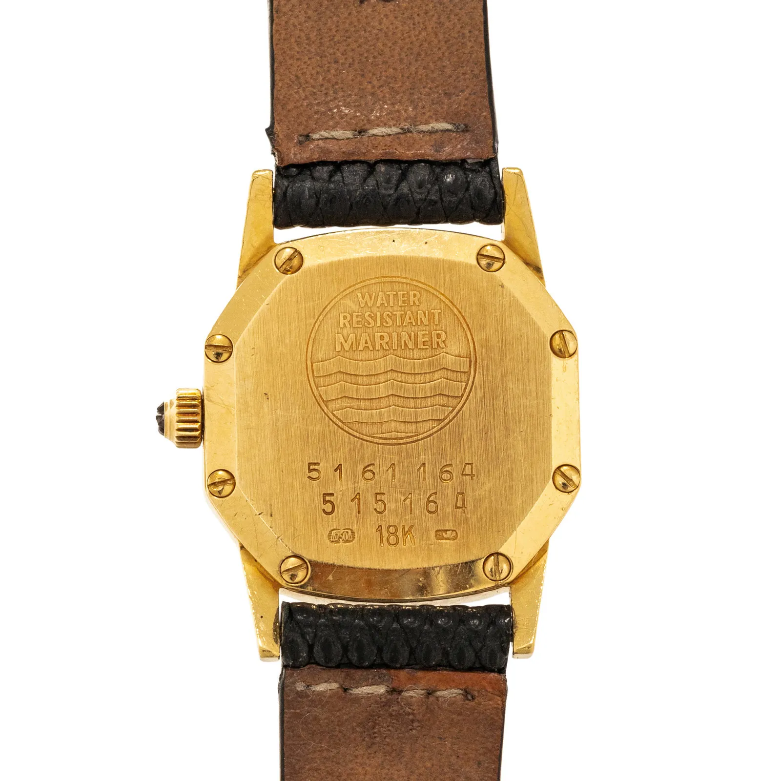 Concord Mariner 20mm Yellow gold Black 2