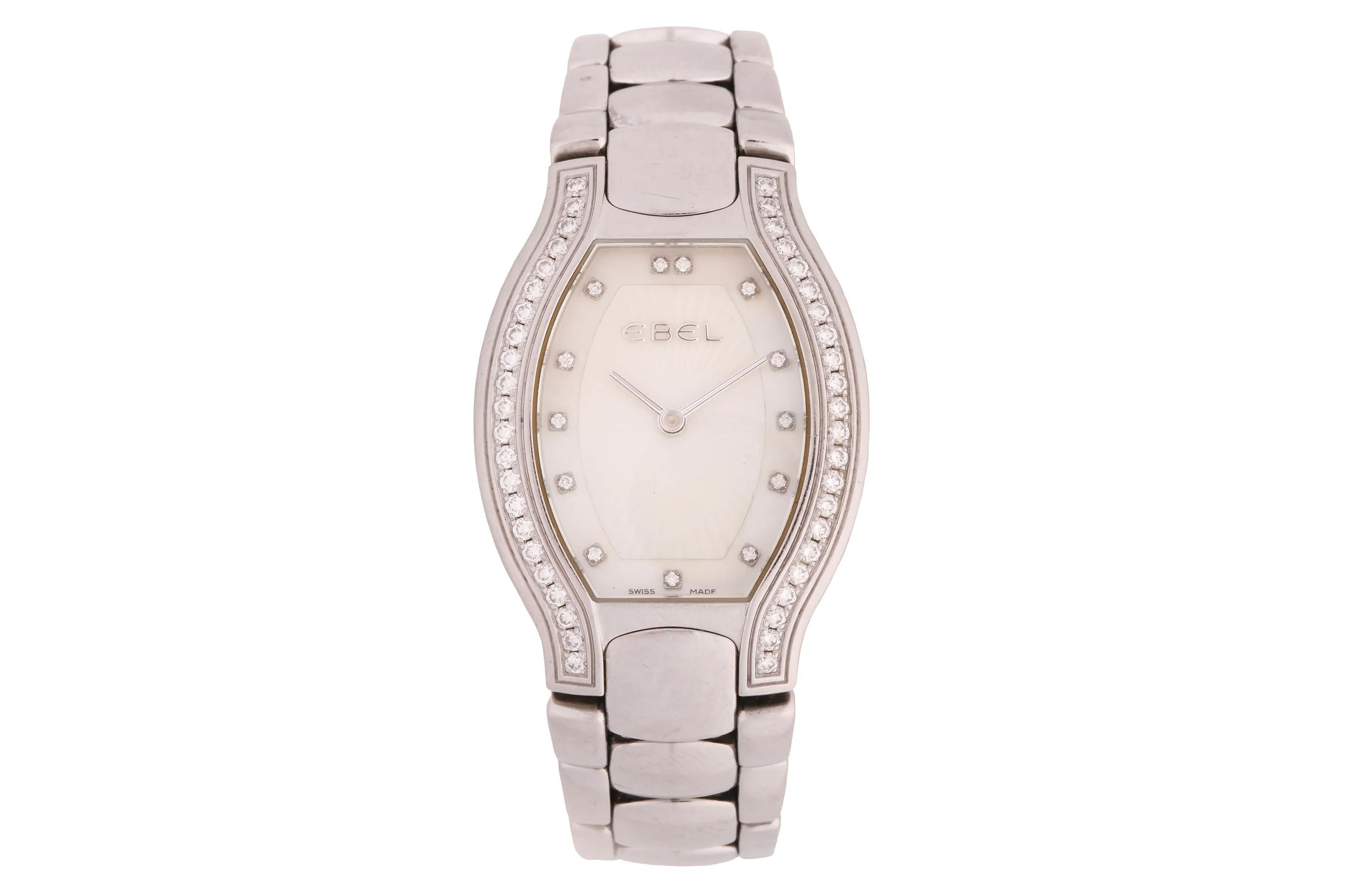 Ebel Beluga A024756 29mm Stainess steel & diamond Mother-of-pearl