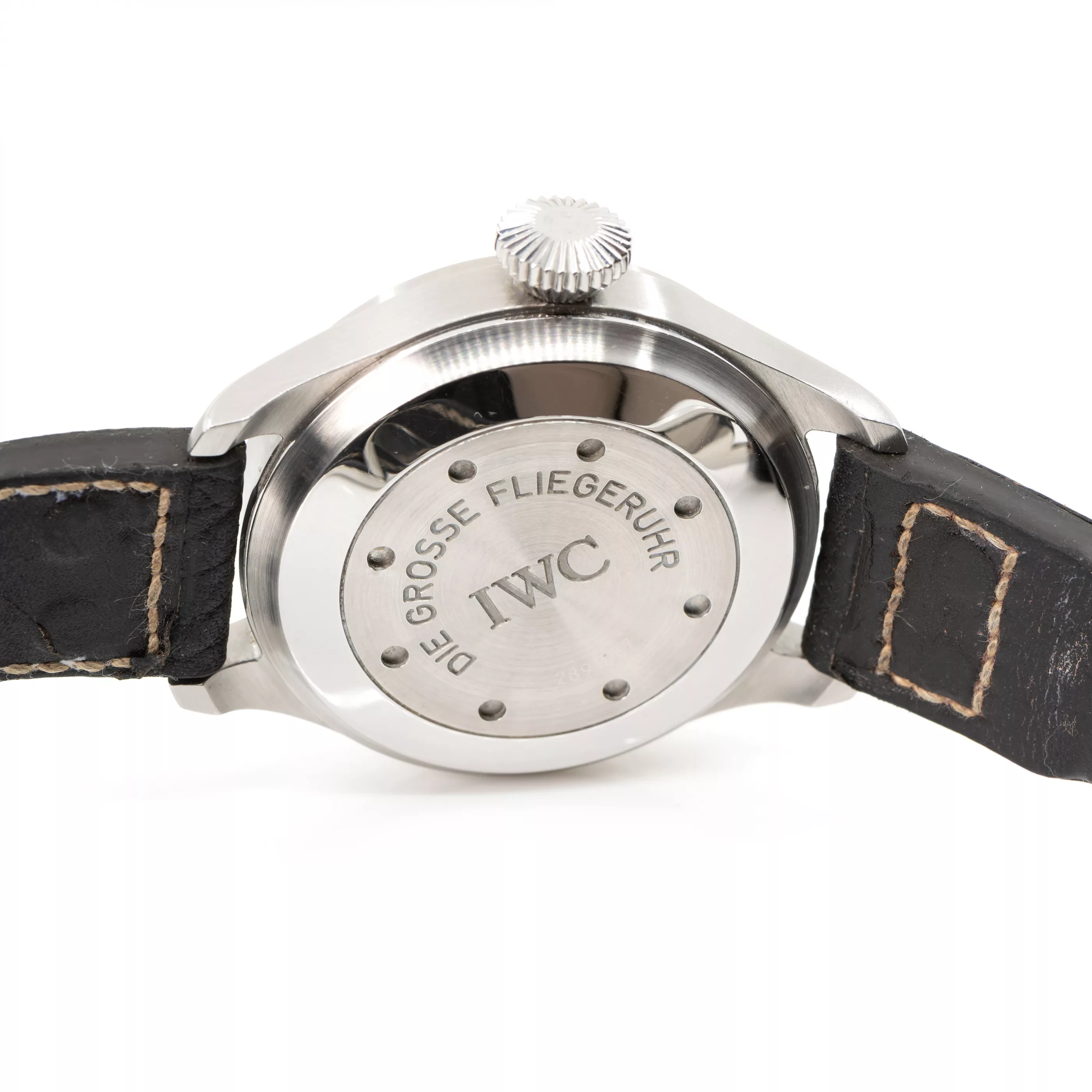 IWC Big Pilot 46mm Stainless steel Black 4