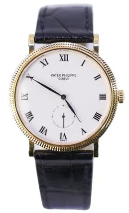 Patek Philippe Calatrava 3919J-001 33mm Yellow gold White