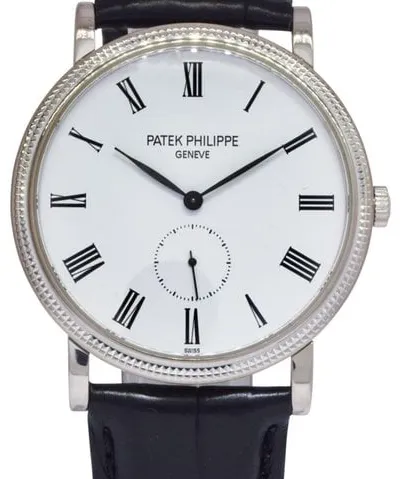 Patek Philippe Calatrava 5116G 36mm White gold White