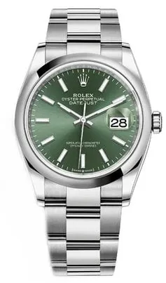 Rolex Datejust 36 126200 36mm Stainless steel Green