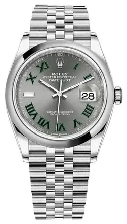 Rolex Datejust 36 126200 36mm Stainless steel Grey