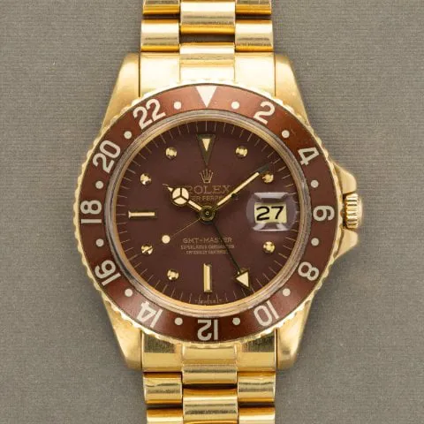 Rolex GMT-Master 16758 Yellow gold