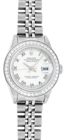 Rolex Lady-Datejust 79174 26mm Stainless steel White