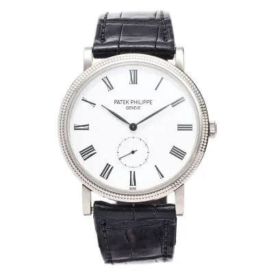 Patek Philippe Calatrava 5119G-001 36mm White gold White