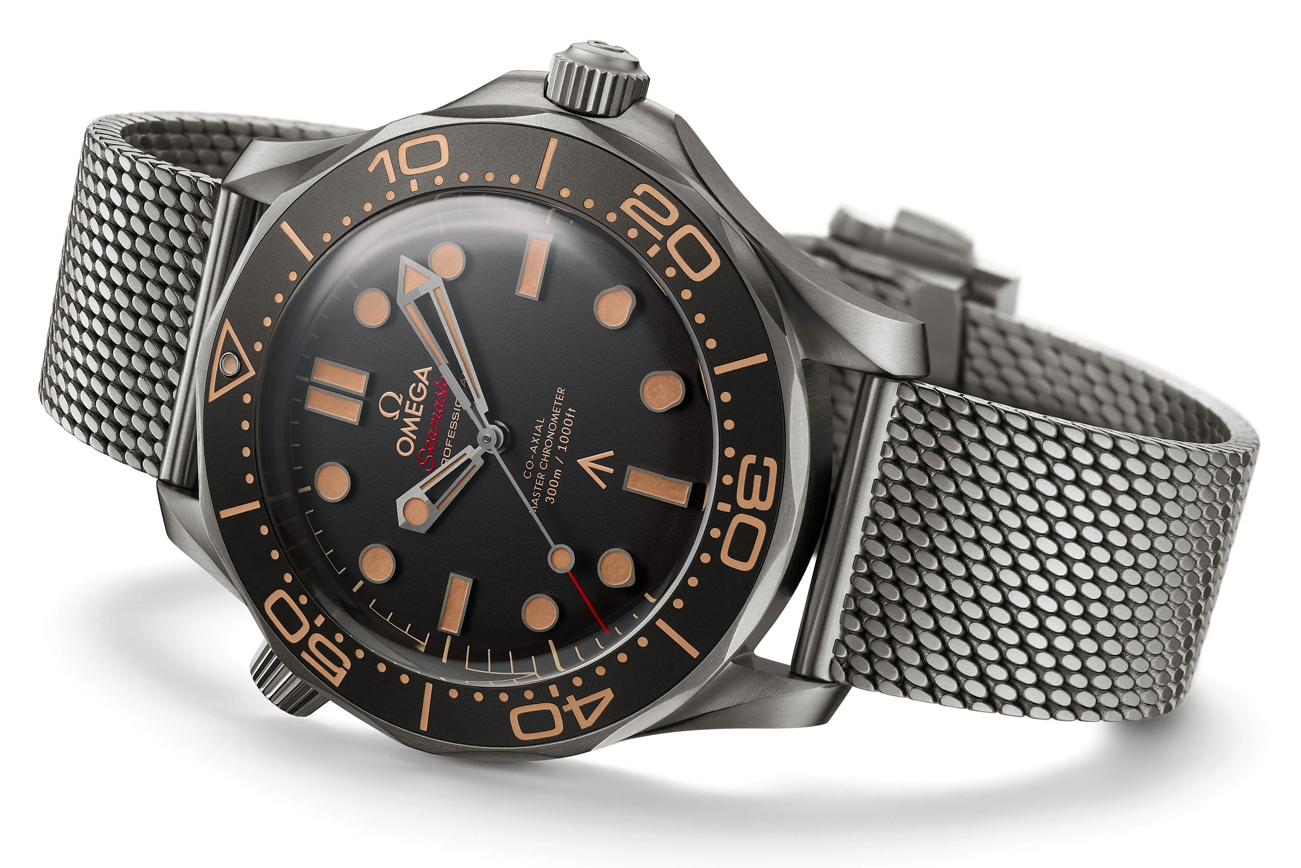 Omega Seamaster Diver 300M 210.90.42.20.01.001 42mm Titanium Brown 1