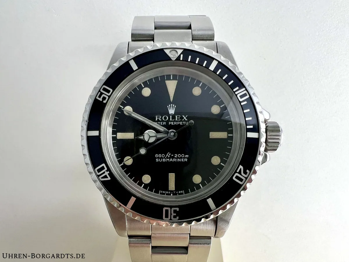 Rolex Submariner 5513 40mm Stahl Black