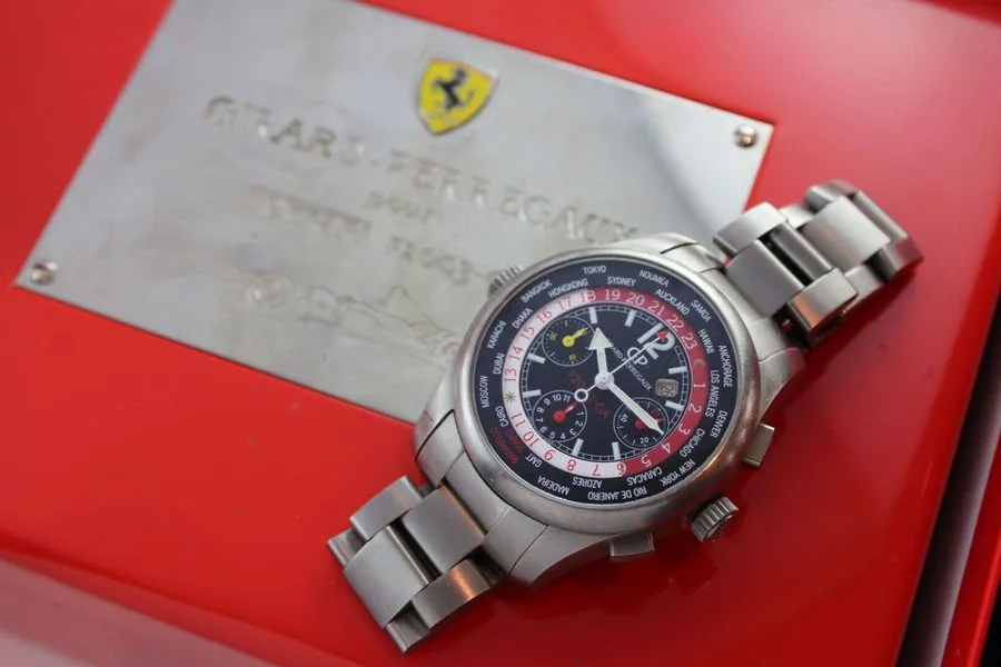 Girard-Perregaux Ferrari 4980 F2003-GA 43mm Titanium Black