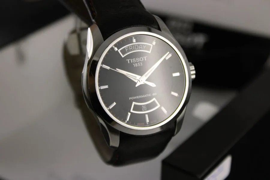 Tissot Powermatic 41mm Stainless steel Black 3