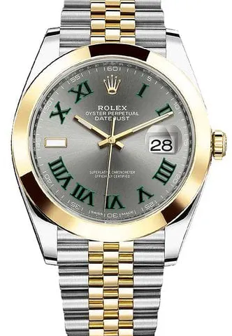 Rolex Datejust 41 126303 41mm Yellow gold and Stainless steel Gray