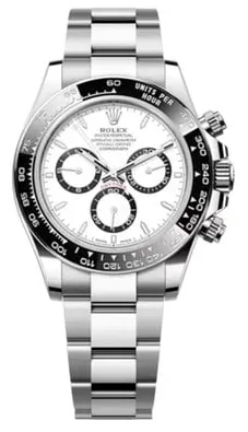 Rolex Daytona 126500LN 40mm Stainless steel White