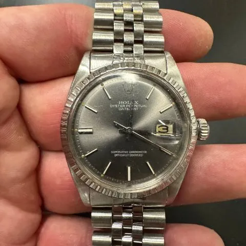 Rolex Datejust 1603 36mm Steel Grey