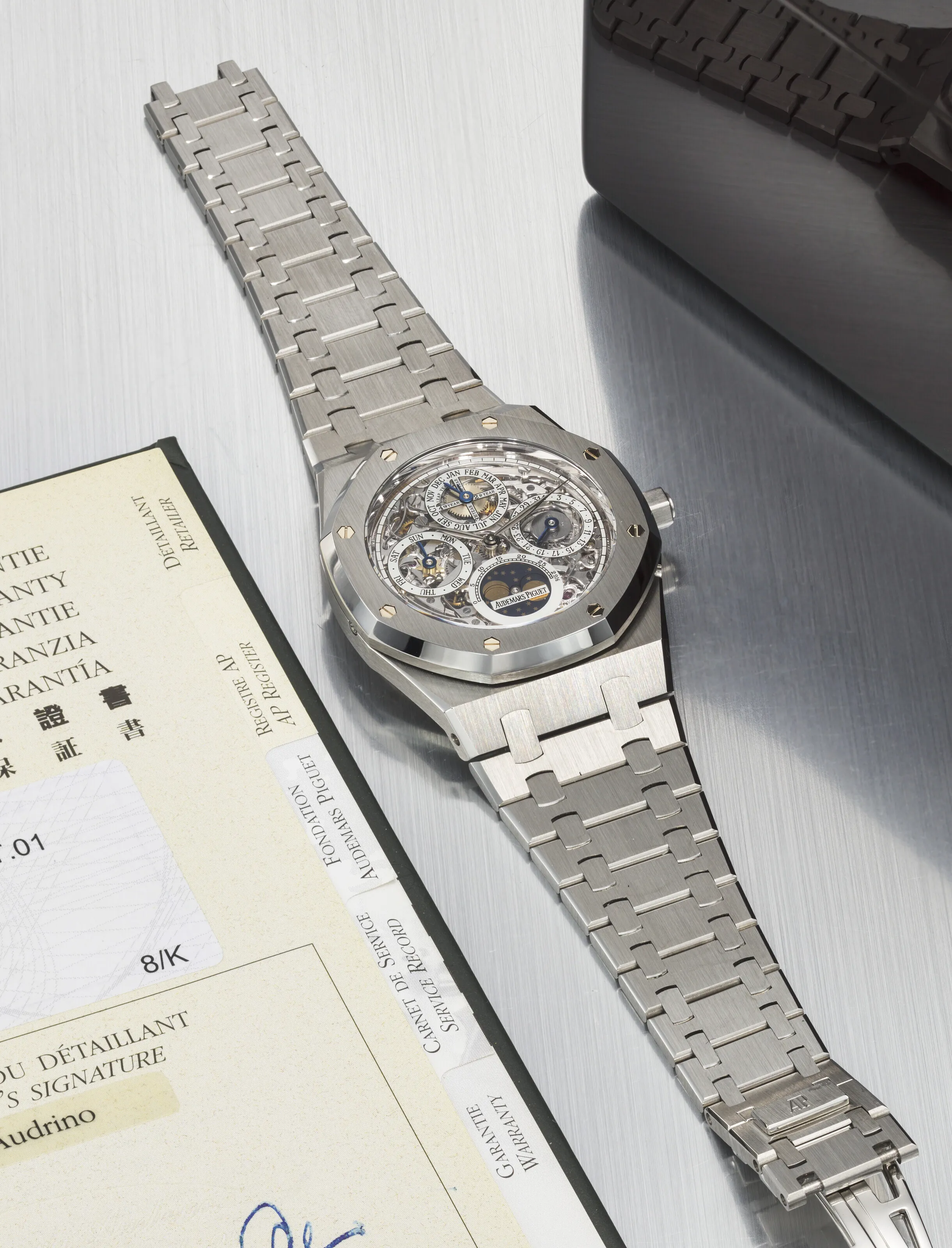 Audemars Piguet Royal Oak Perpetual Calendar 25829ST 39mm Stainless steel Skeletonized 2