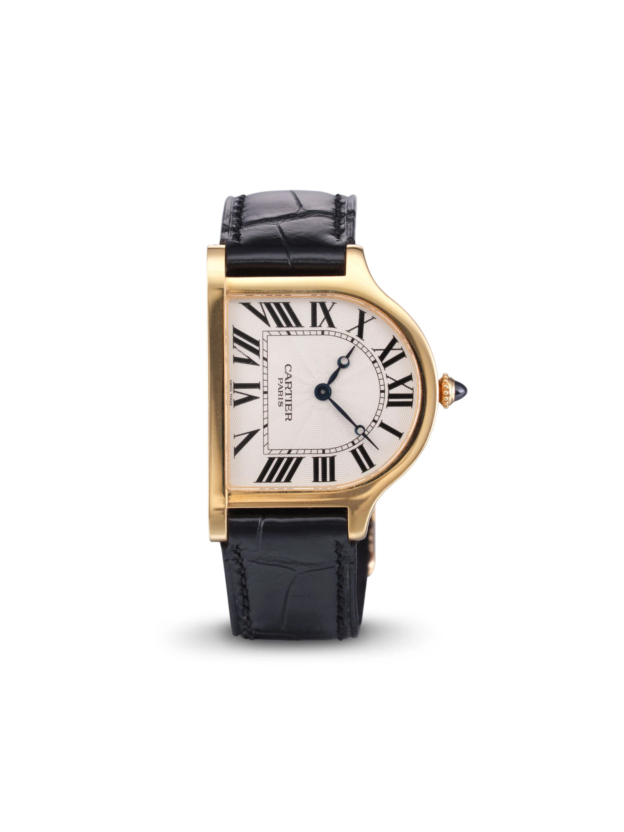 Cartier 2841 28mm Yellow gold White 1