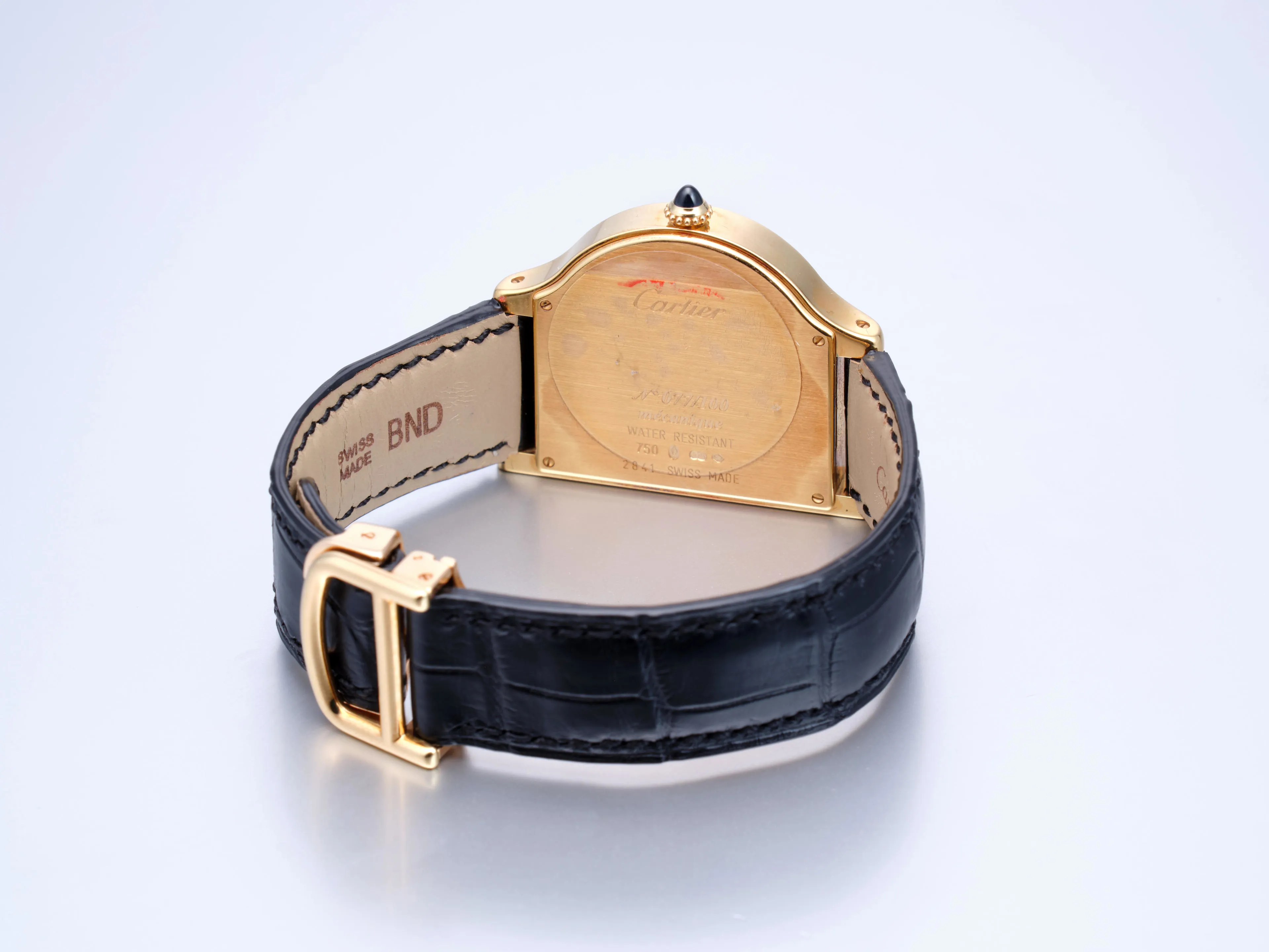 Cartier 2841 28mm Yellow gold White 3