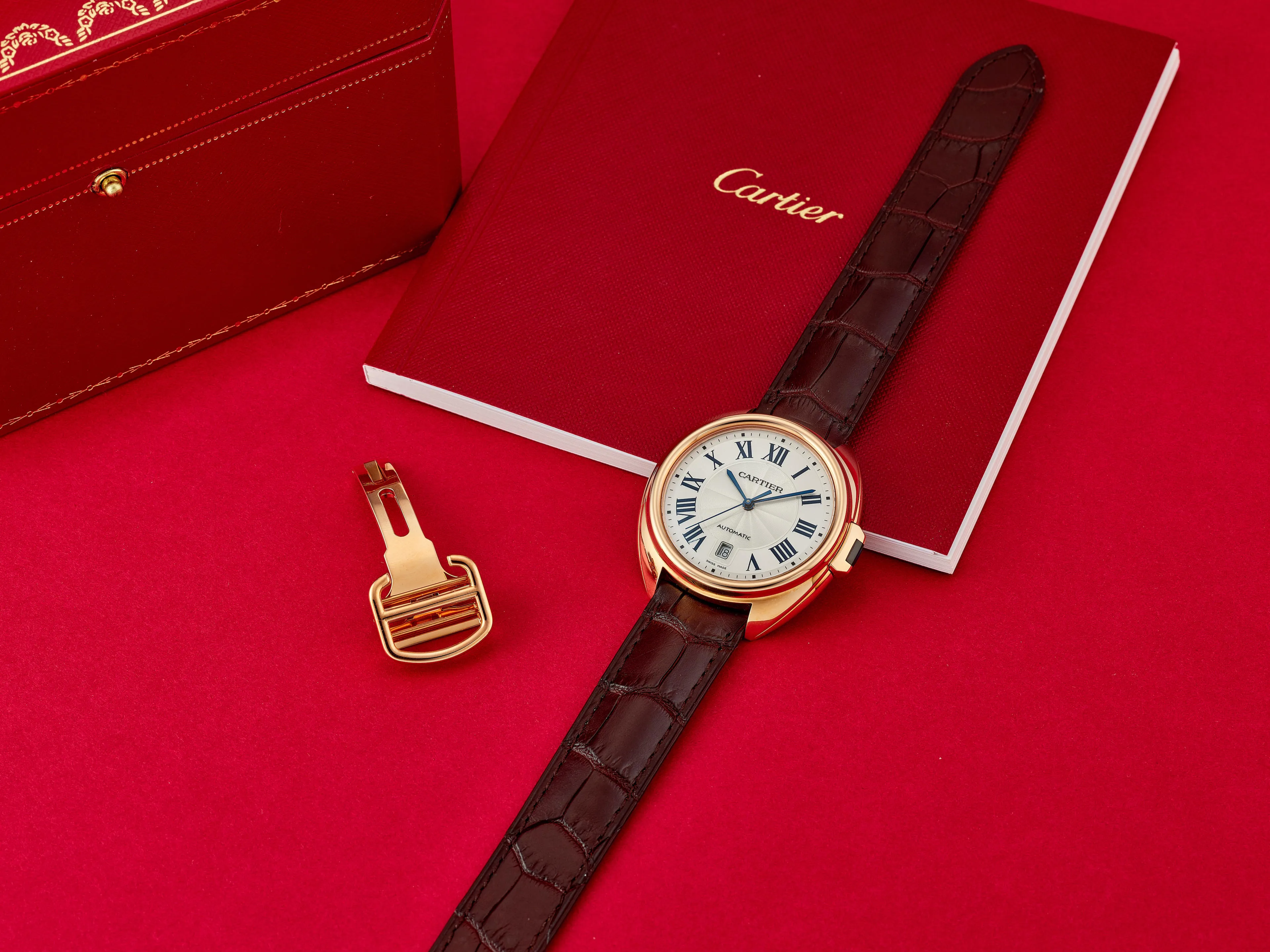 Cartier Clé de Cartier WGCL0019 40mm Rose gold Silver 4