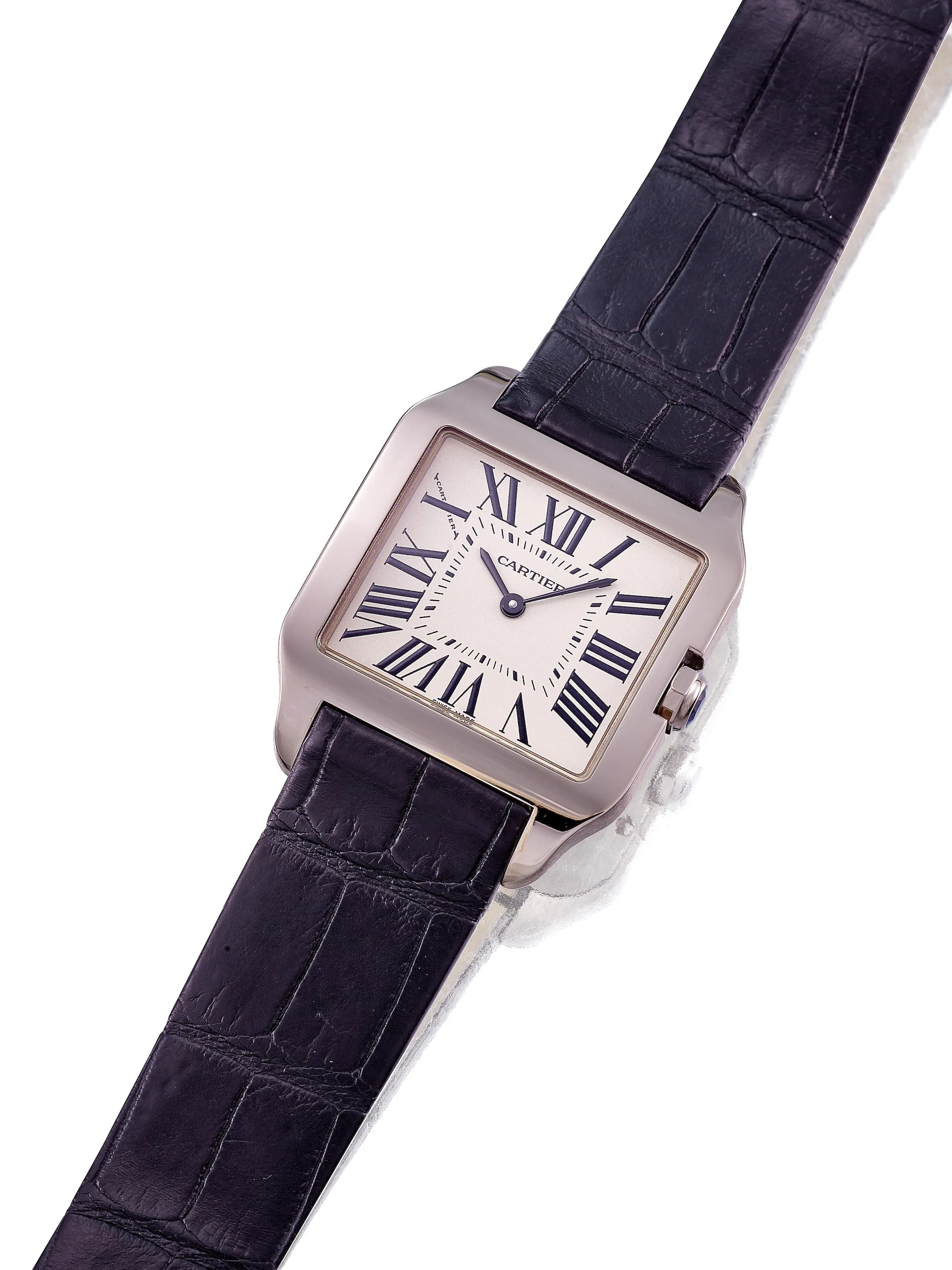 Cartier Santos W2009451 30mm White gold White 1