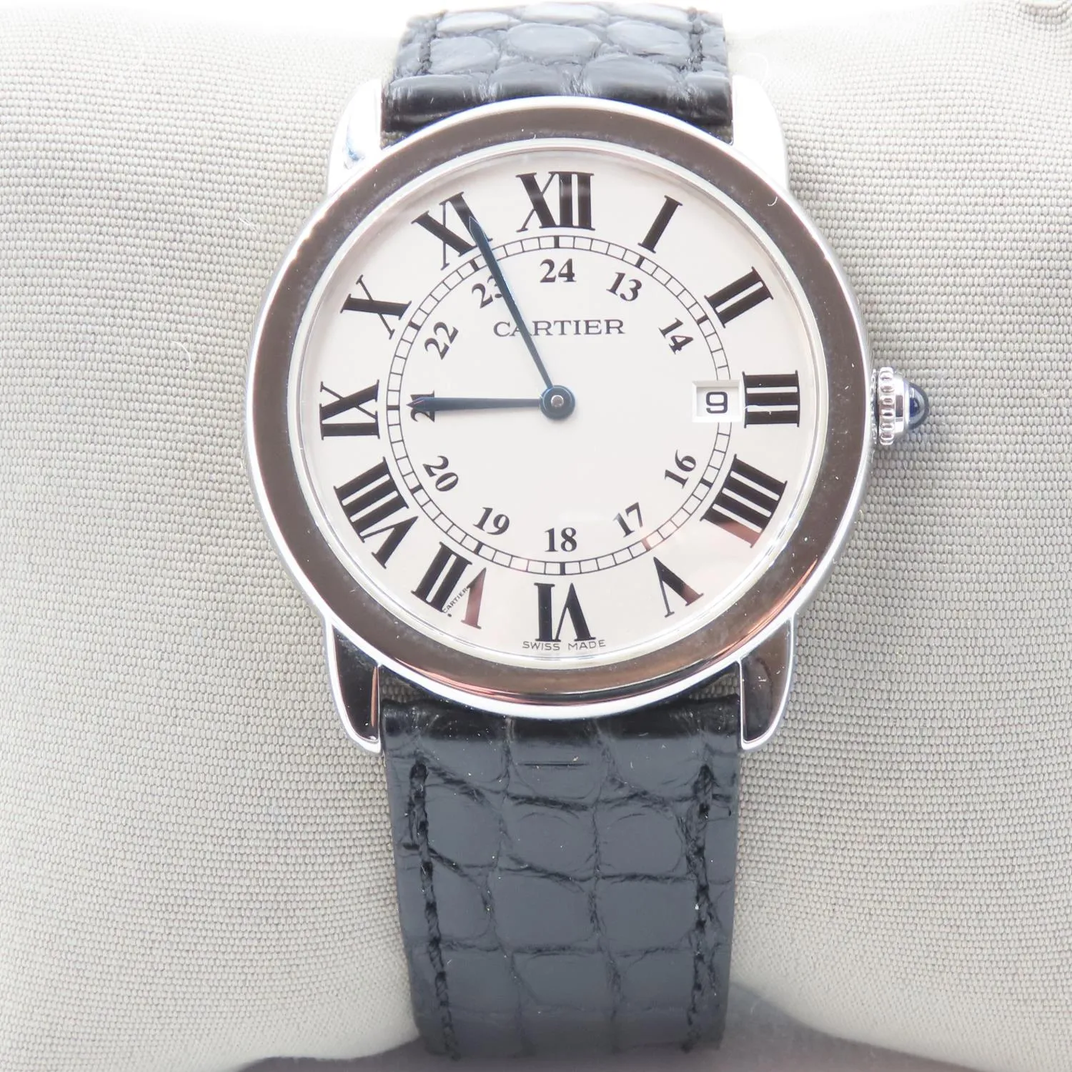 Cartier Ronde de Cartier 3939 Stainless steel White