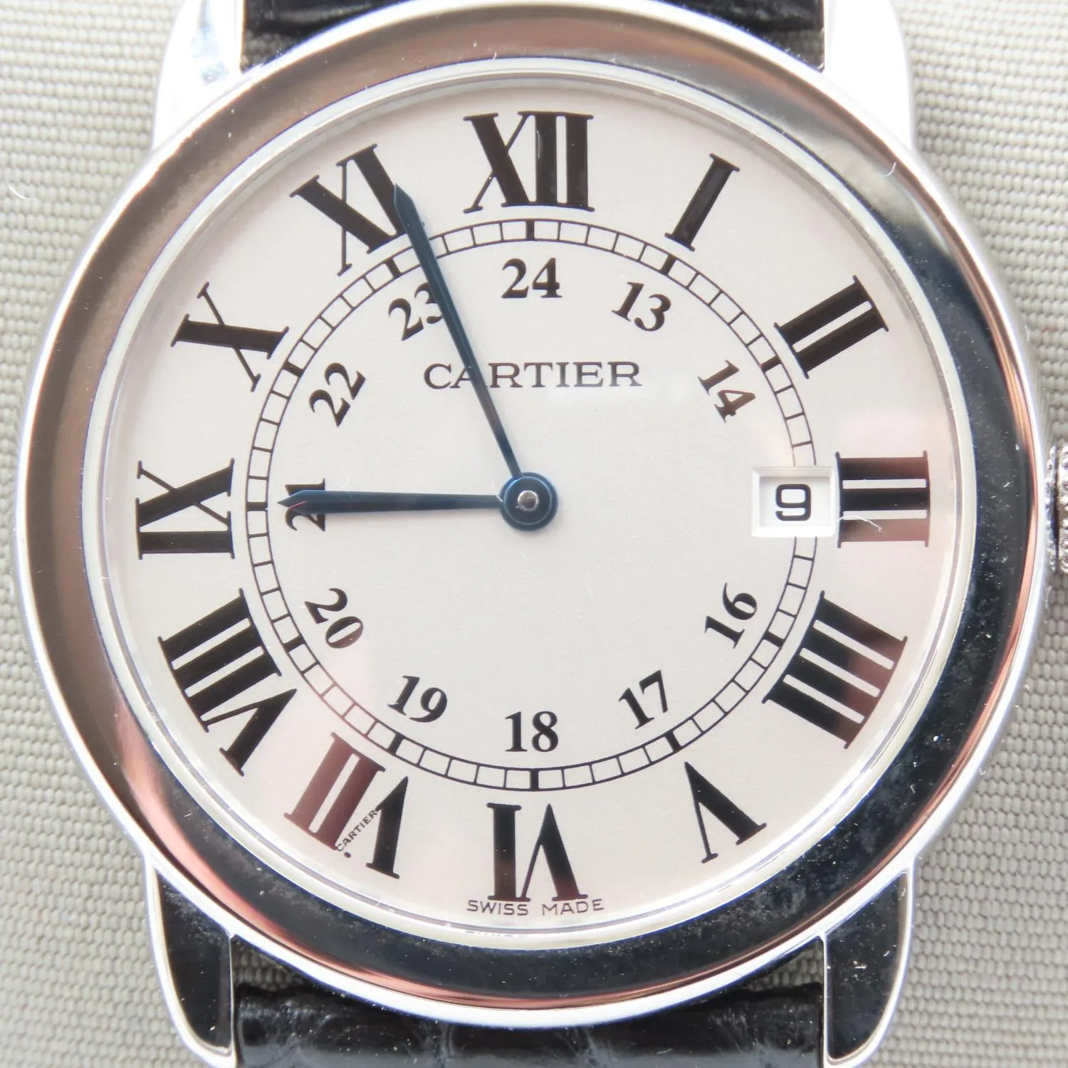 Cartier Ronde de Cartier 3939 Stainless steel White 1