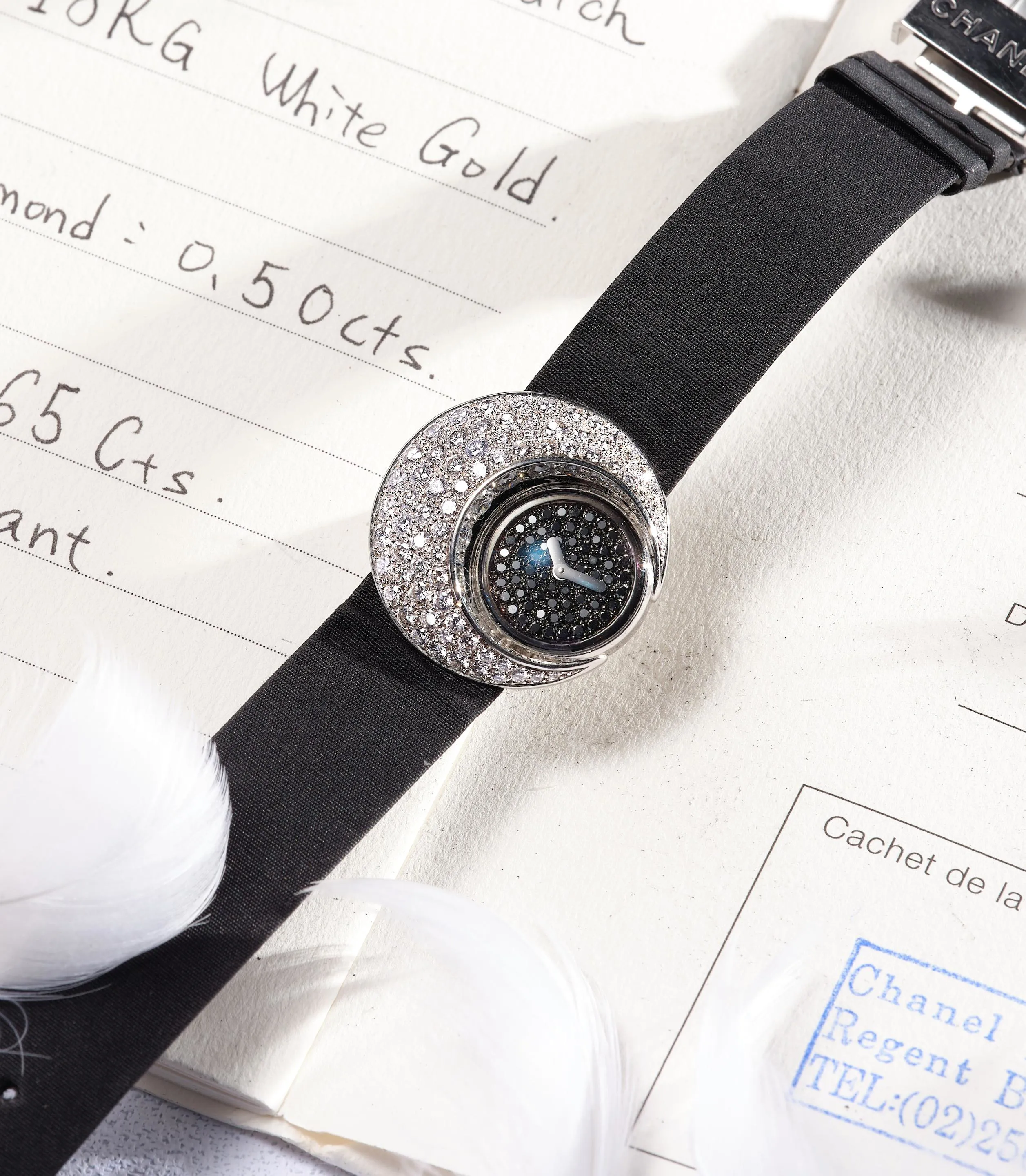 Chanel Total Eclipse 26mm White gold and Diamond Diamond