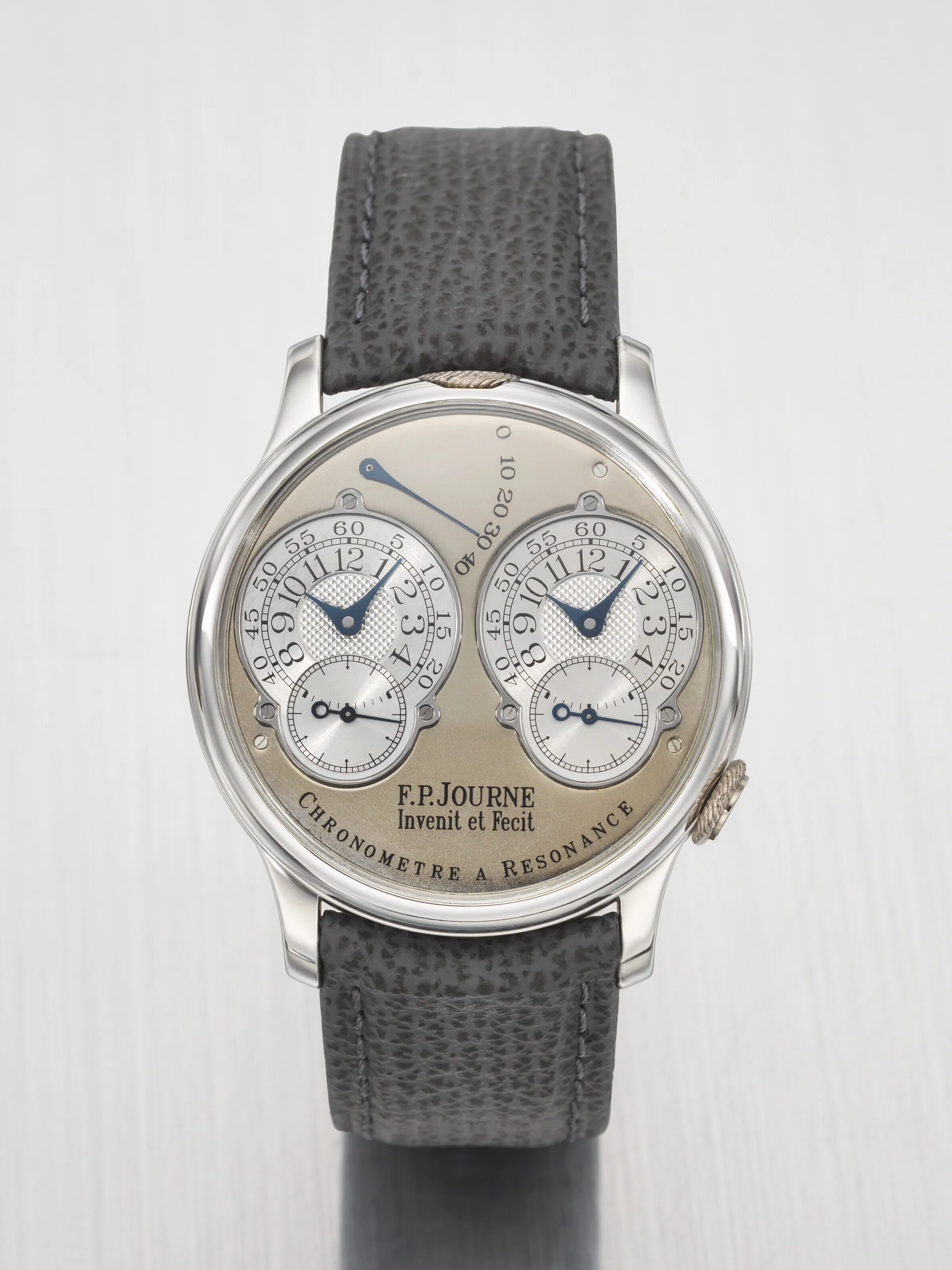 F.P. Journe Chronomètre à Résonance 38mm Platinum Silver