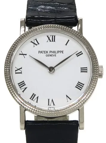 Patek Philippe Calatrava 4809G-001 25mm White gold White