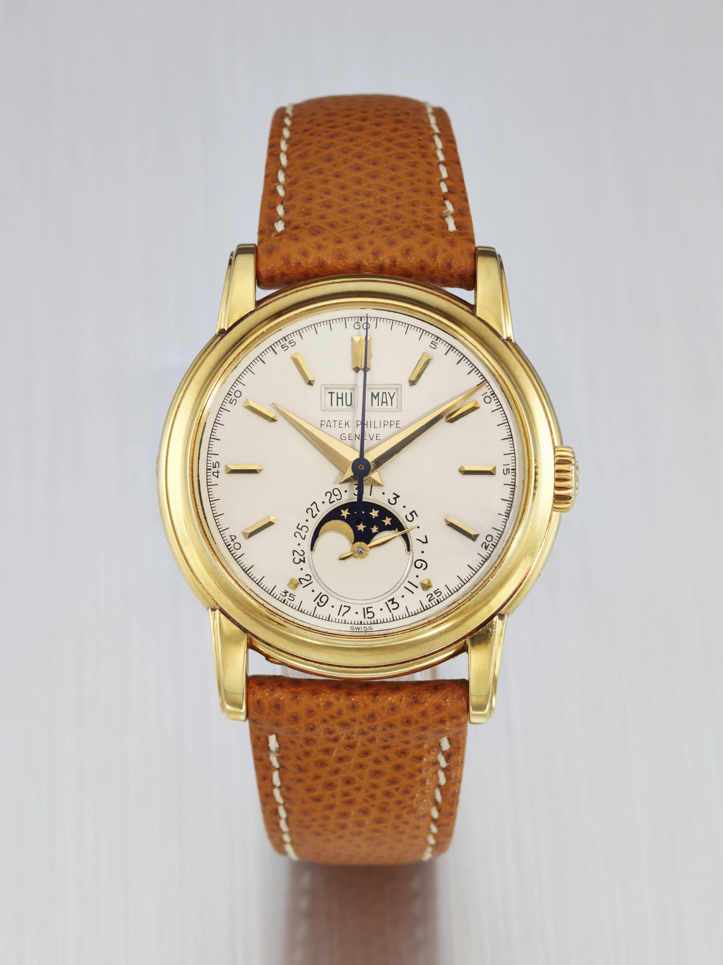 Patek Philippe Perpetual Calendar 2438/1 37mm Yellow gold White