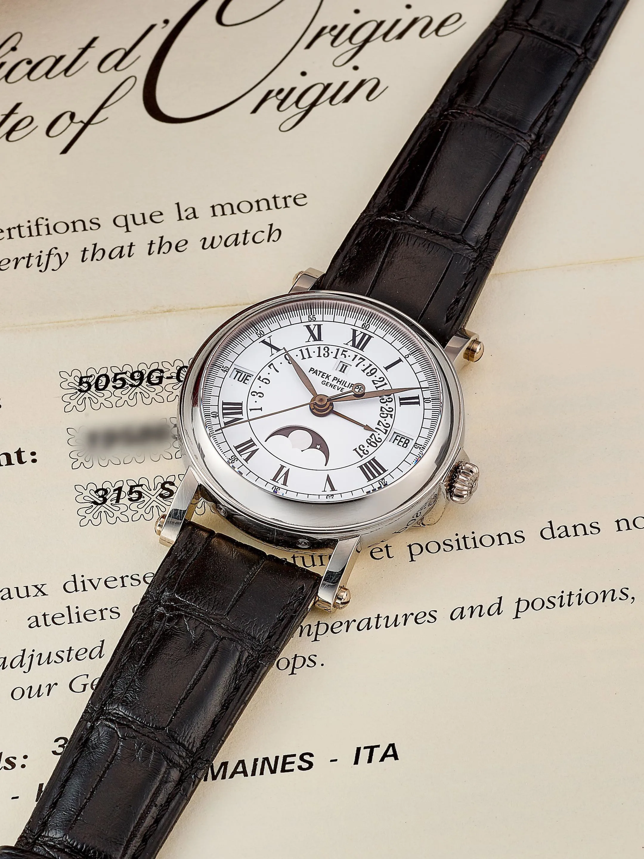 Patek Philippe Perpetual Calendar 5059G-015