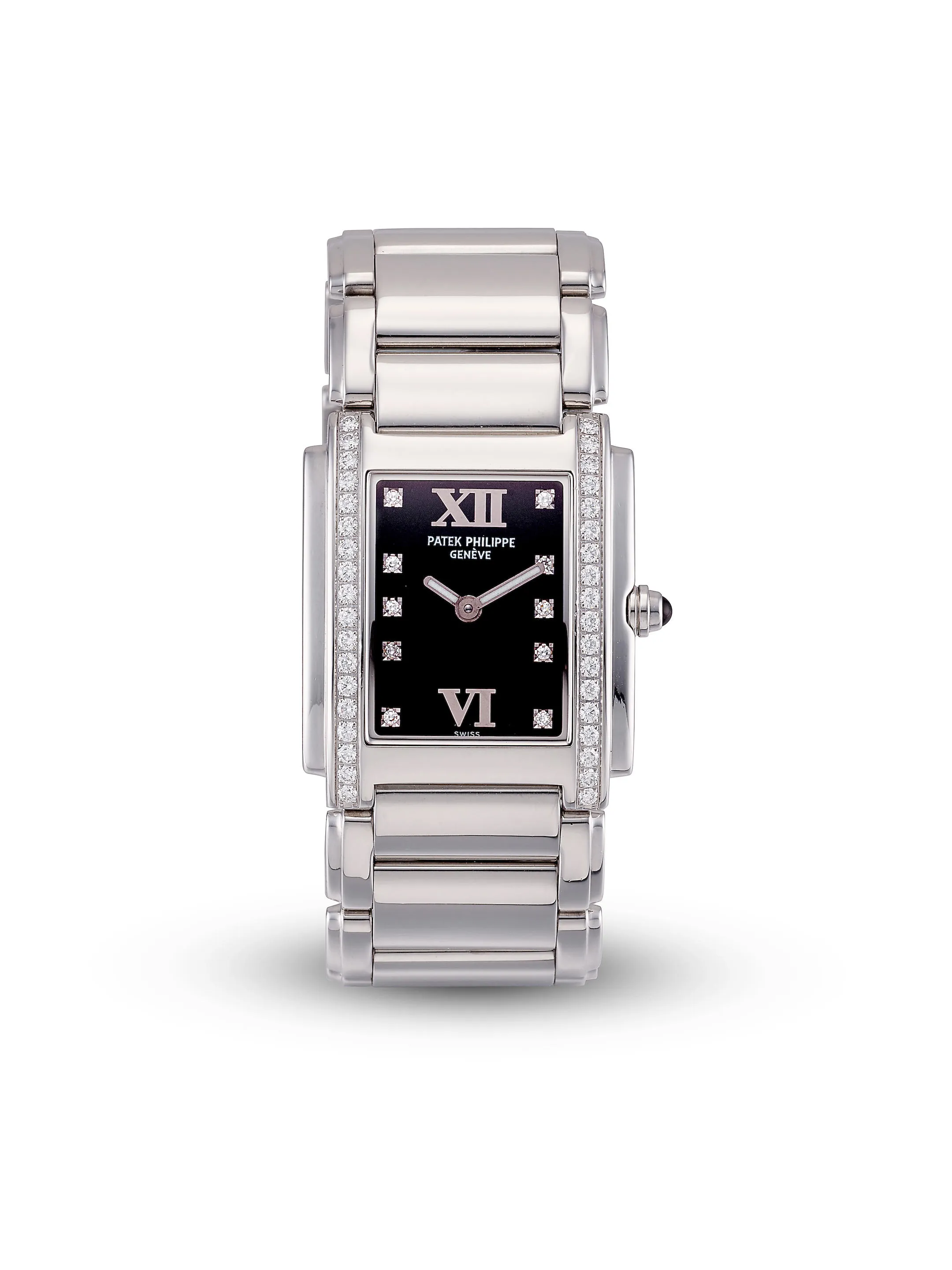 Patek Philippe Twenty~4 4910/010 25mm Stainless steel Black