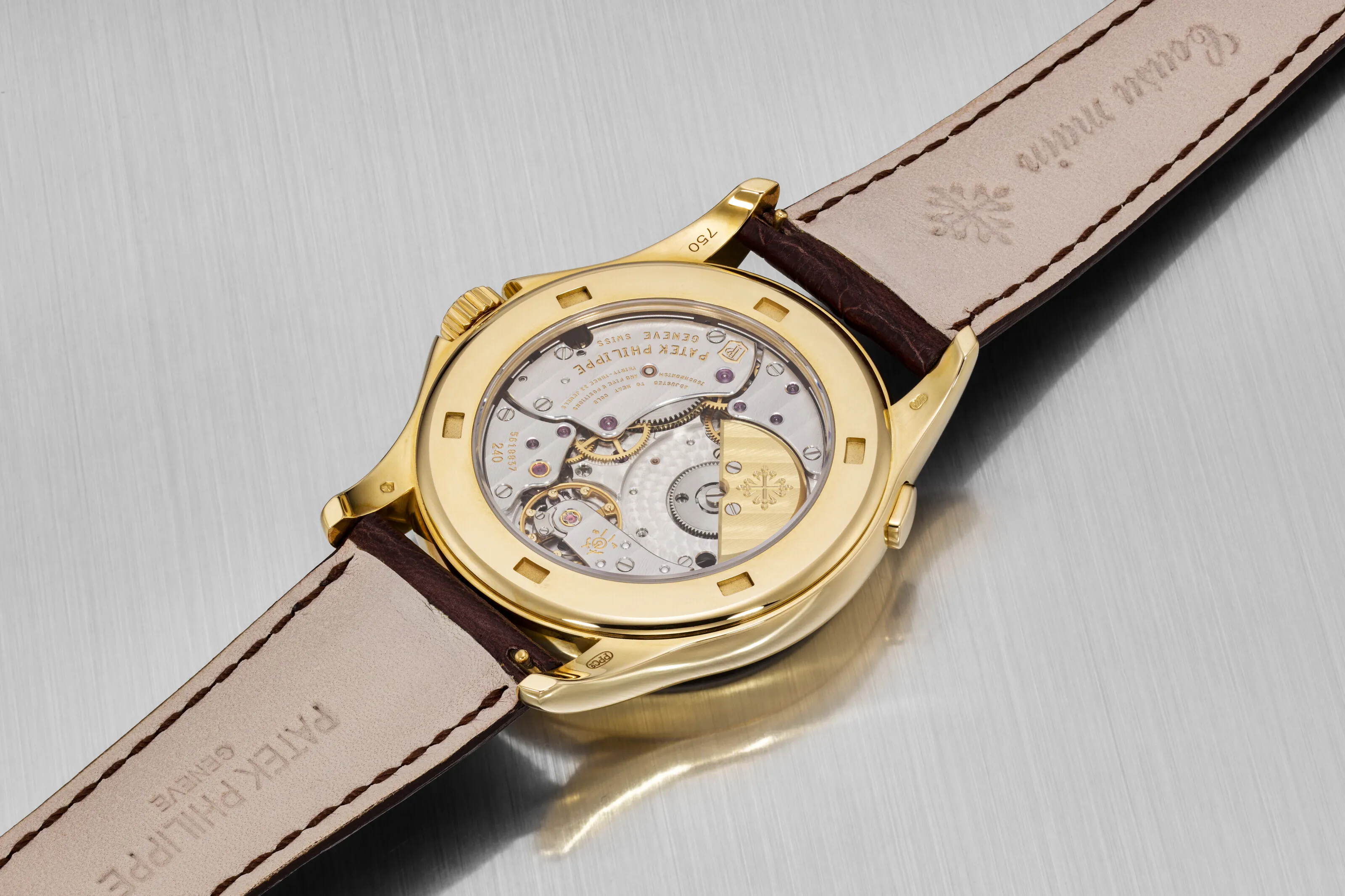 Patek Philippe World Time 5131J-001 39.5mm Yellow gold Enamel 3