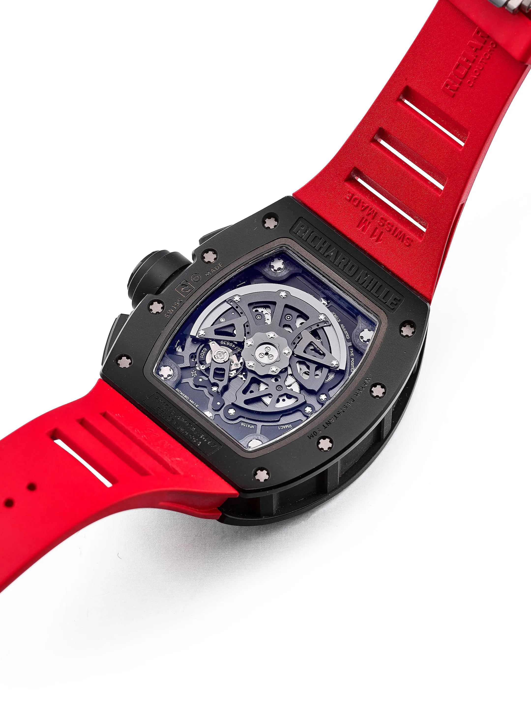 Richard Mille RM011 Felipe Massa RM011 AM CA 42mm Carbon fiber Skeletonized 2