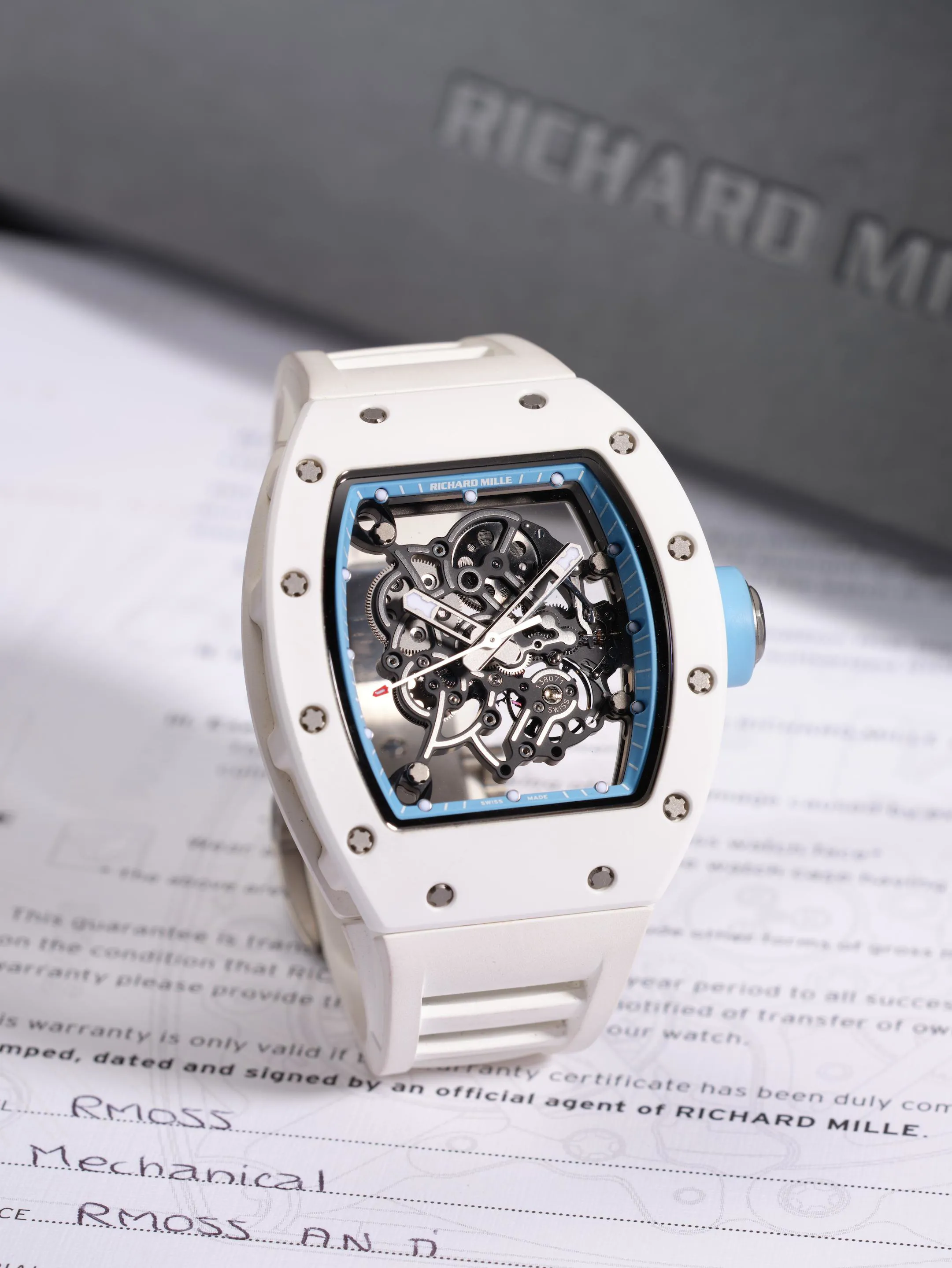 Richard Mille RM 055 RM055 AN 42mm Ceramic Skeletonized