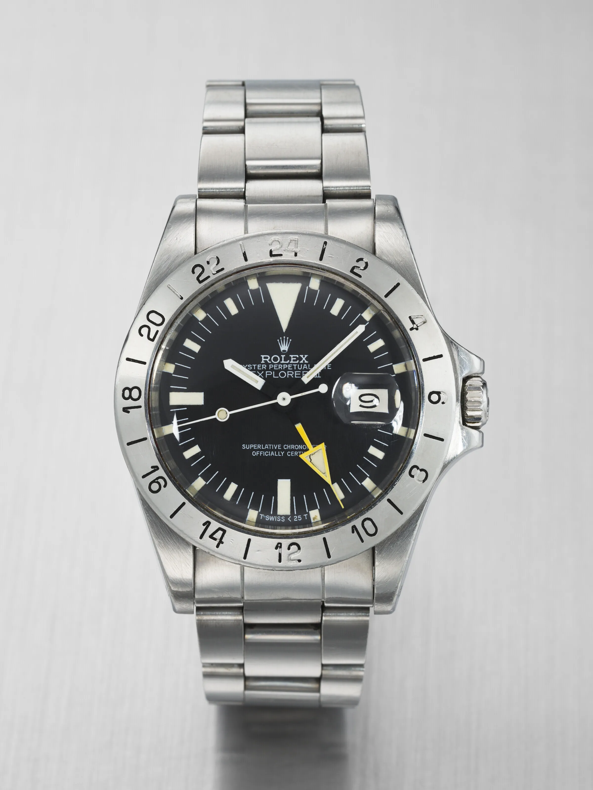 Rolex Explorer II 1655 39mm Stainless steel Black