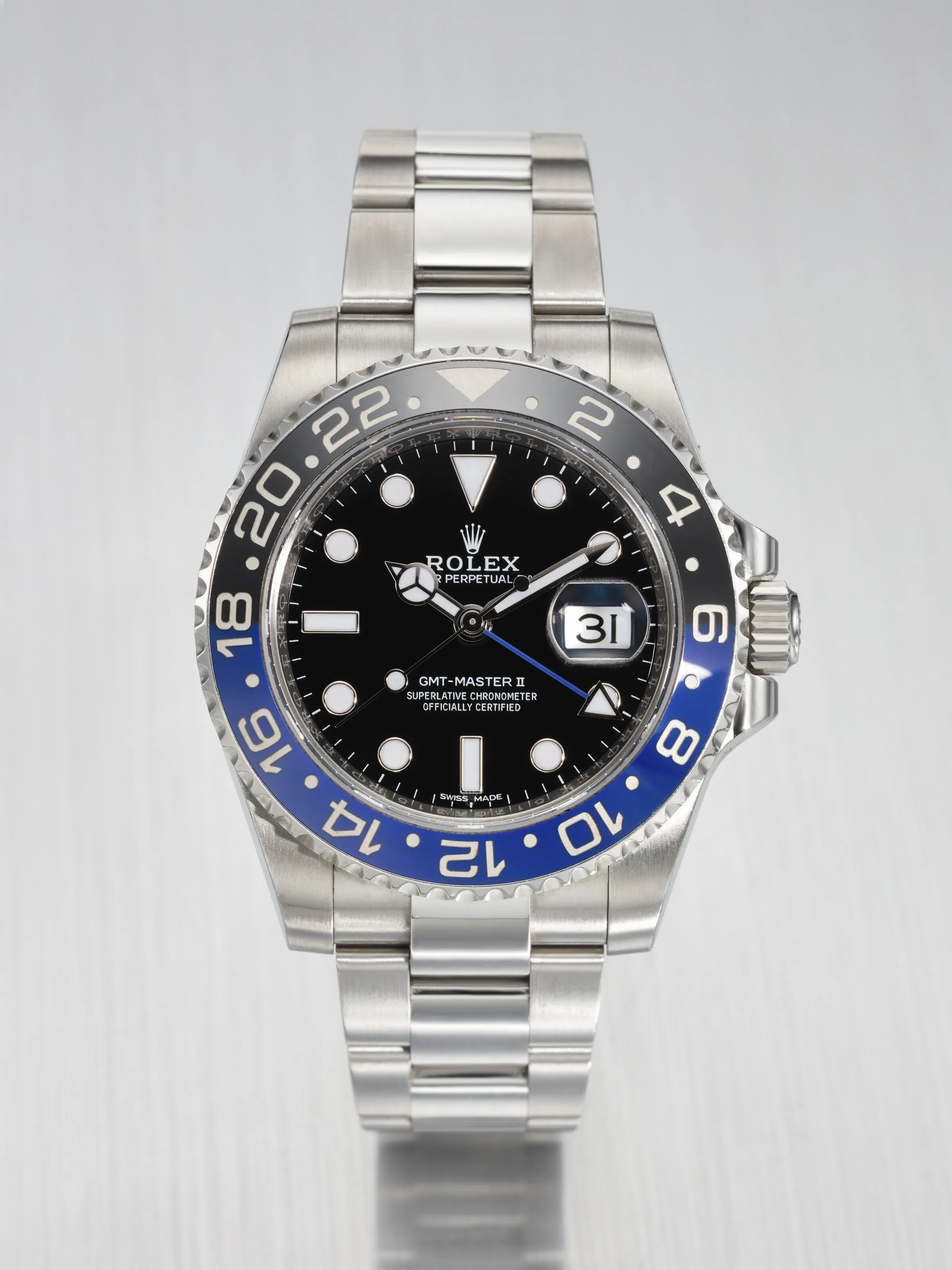 Rolex GMT-Master II 126710BLNR 40mm Stainless steel Black