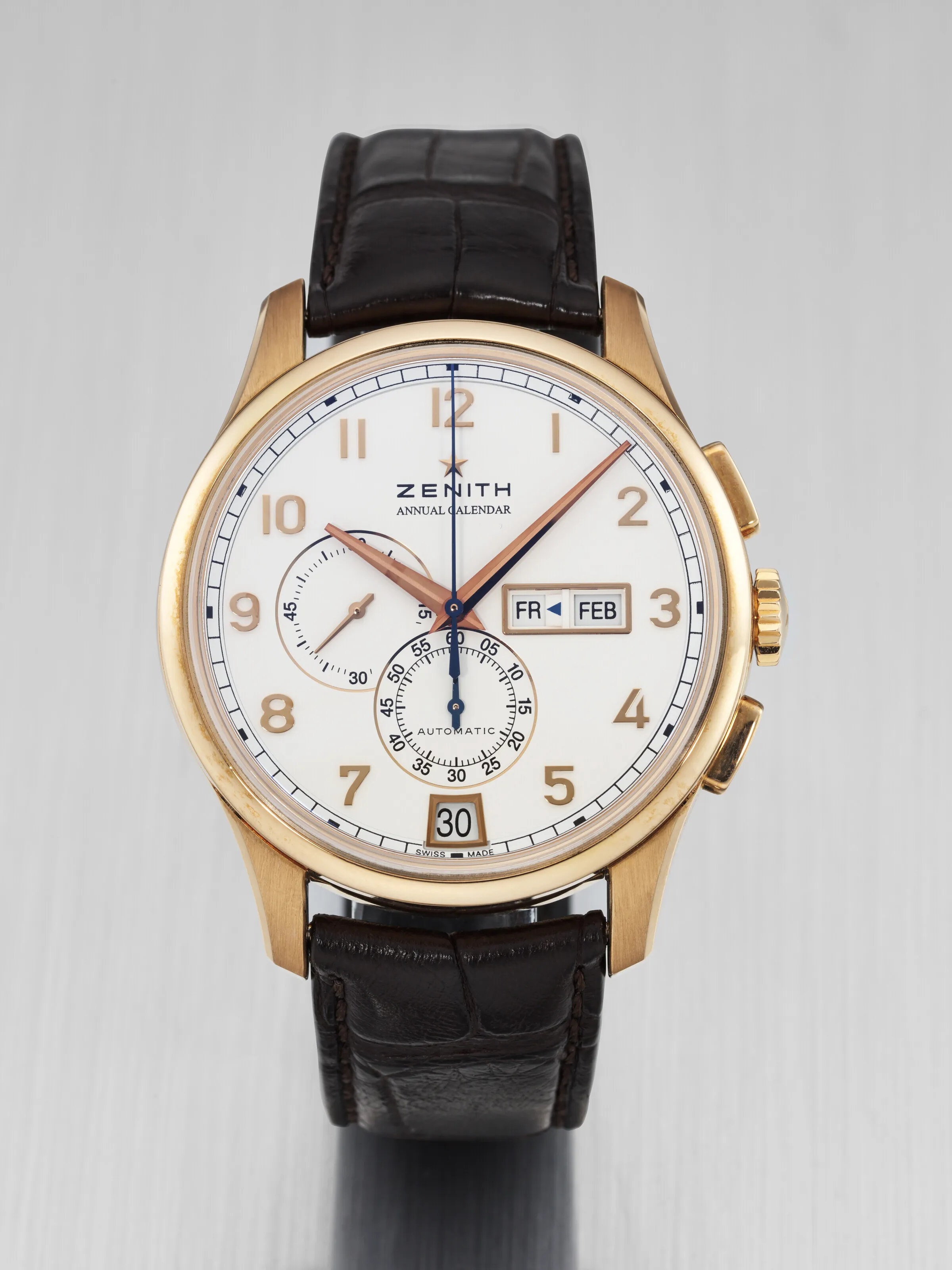 Zenith Captain 18.2071.4054⁄01.C711 42mm Rose gold White