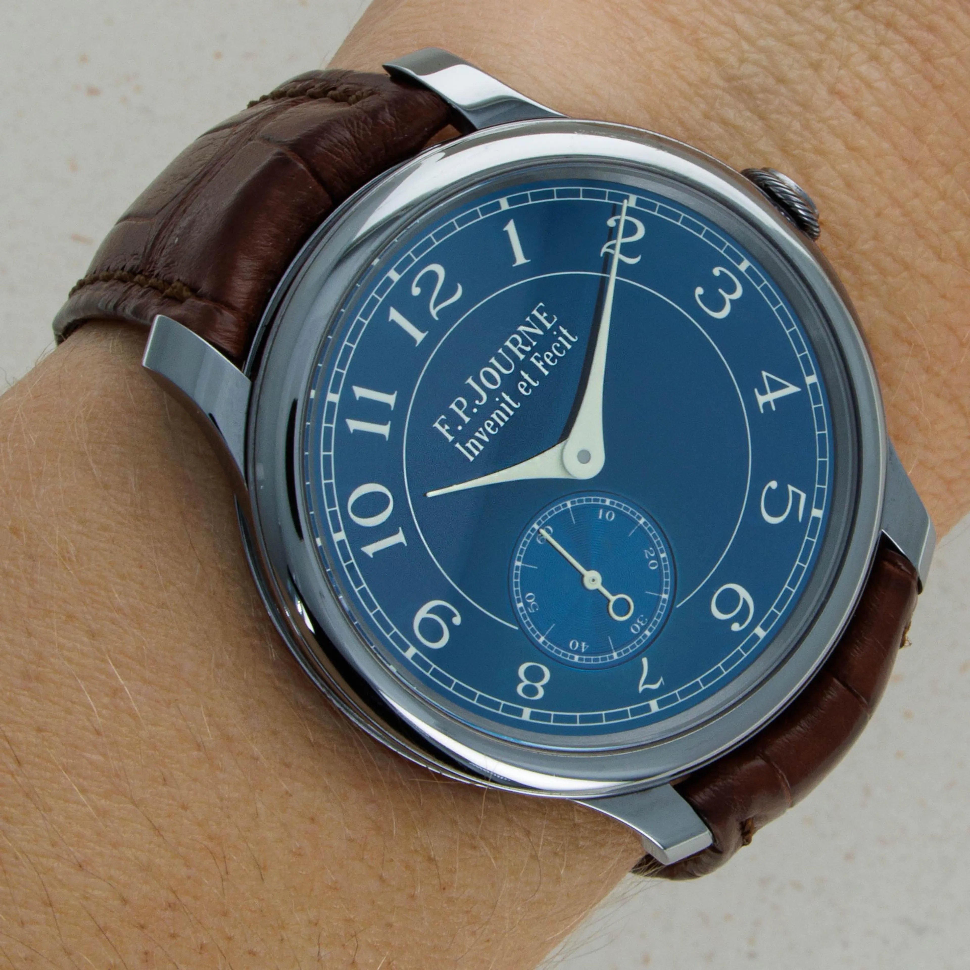 F.P. Journe Chronometre Bleu CB 39mm Tantalum Blue 16