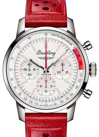 Breitling Top Time AB01766A1A1X1 41mm Stainless steel White