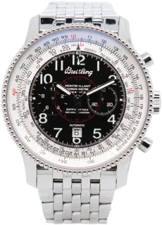 Breitling Montbrillant A35330 Stainless steel Black Arabic