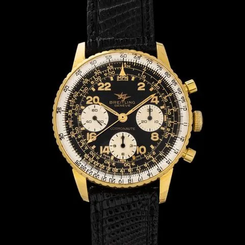 Breitling Navitimer Cosmonaute 809 40mm Yellow gold Black