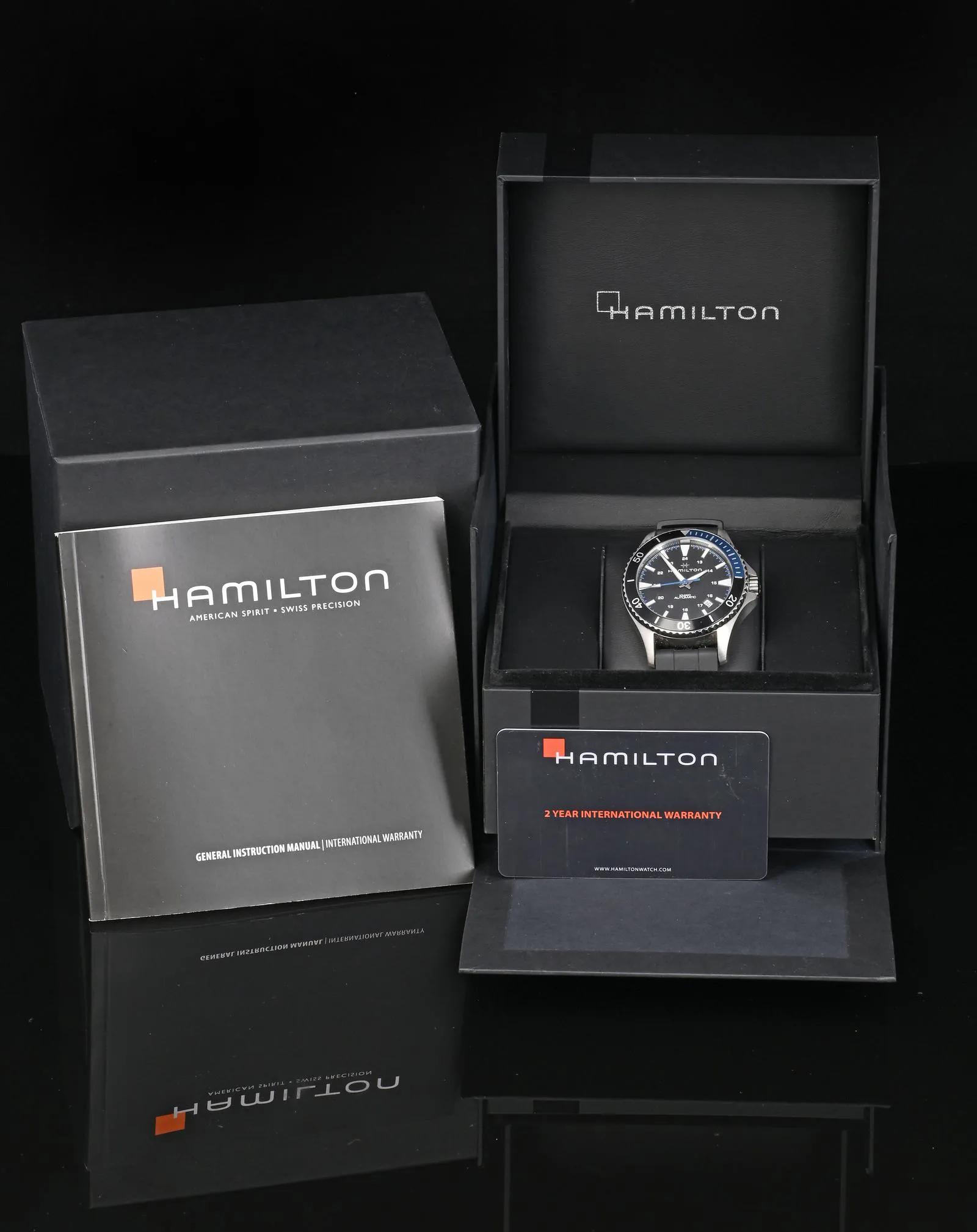 Hamilton Khaki H823150 40mm Stainless steel Black 1