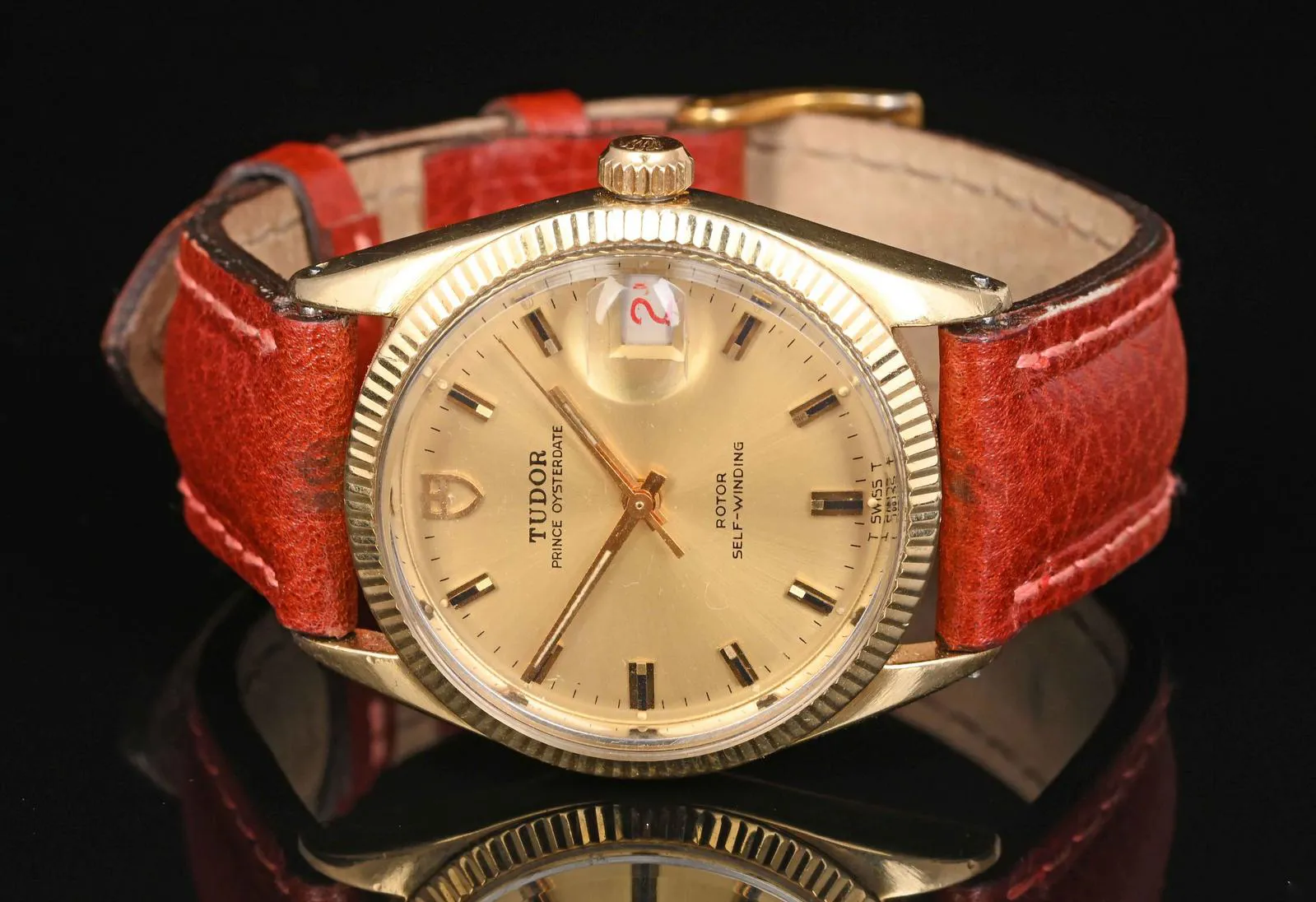 Tudor Prince Oysterdate 32mm Gold-plated Golden