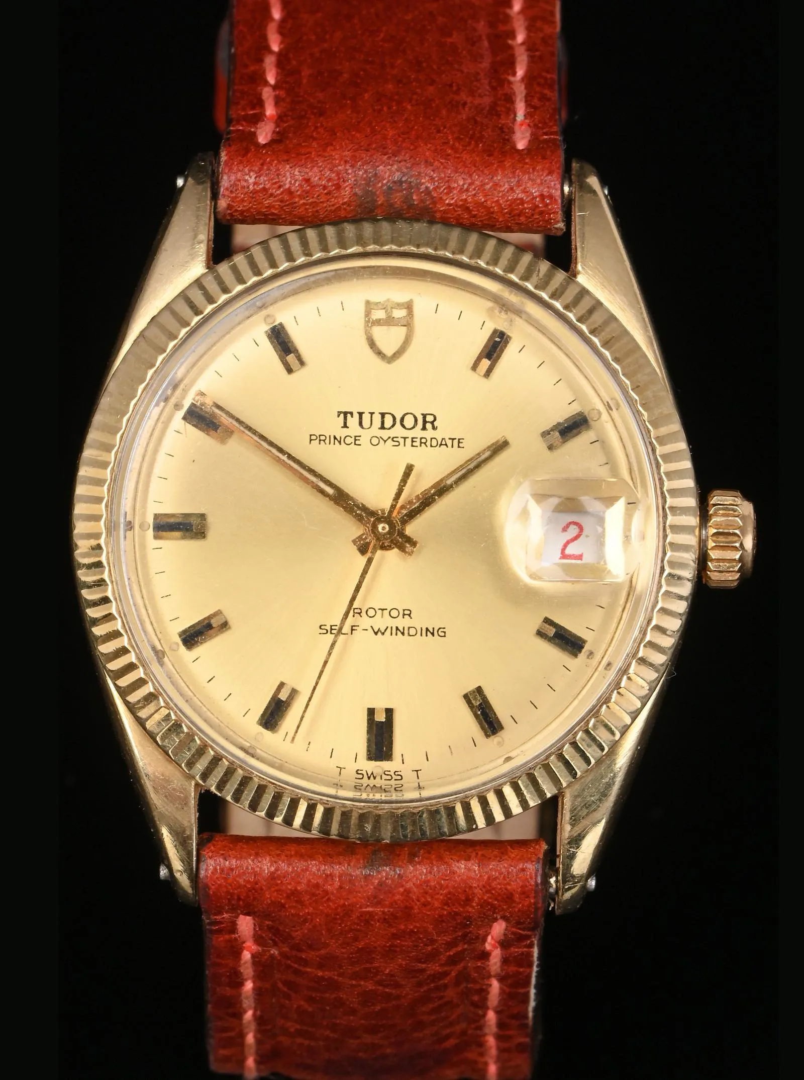Tudor Prince Oysterdate 32mm Gold-plated Golden 2