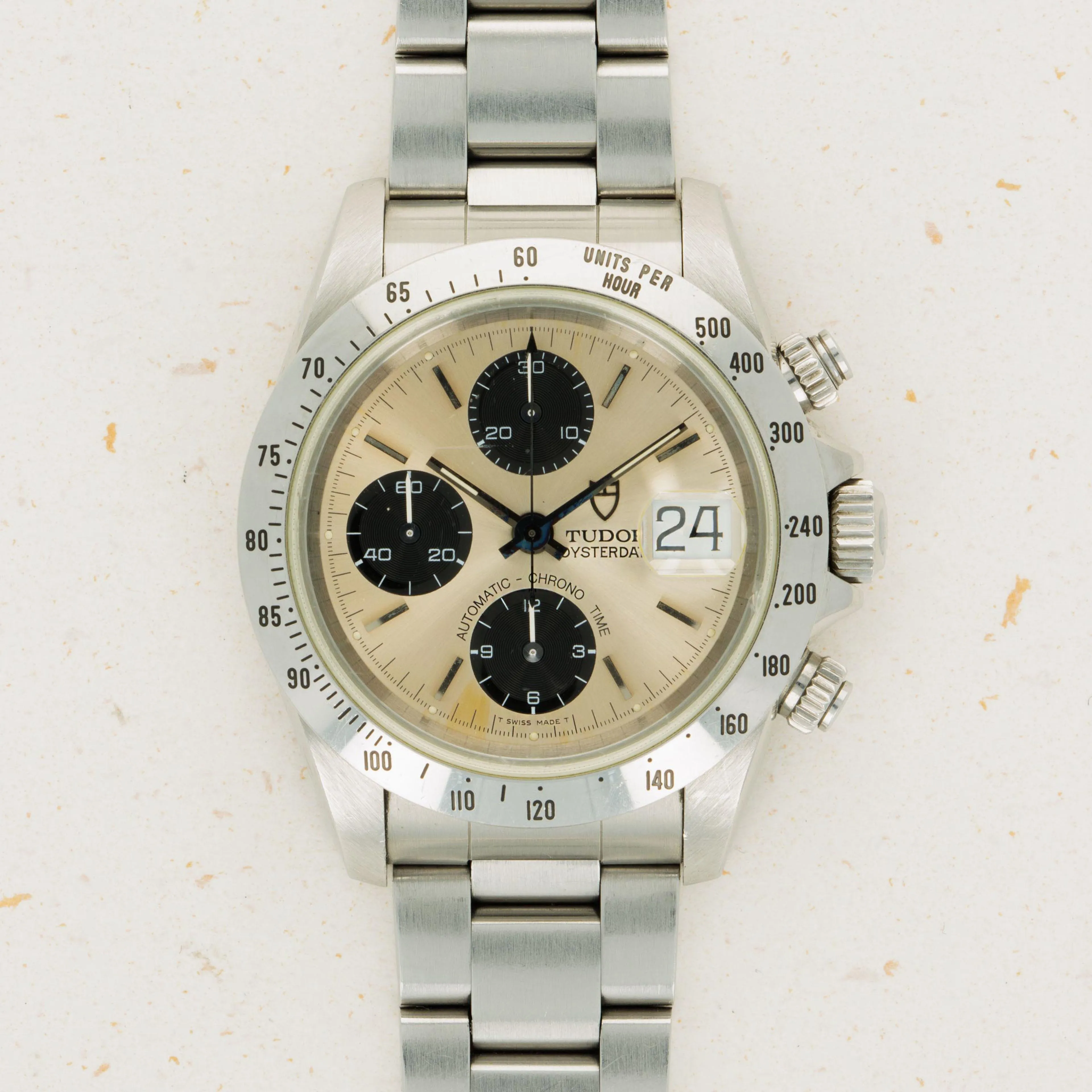 Tudor Prince Date 79280 40mm Stainless steel Silver