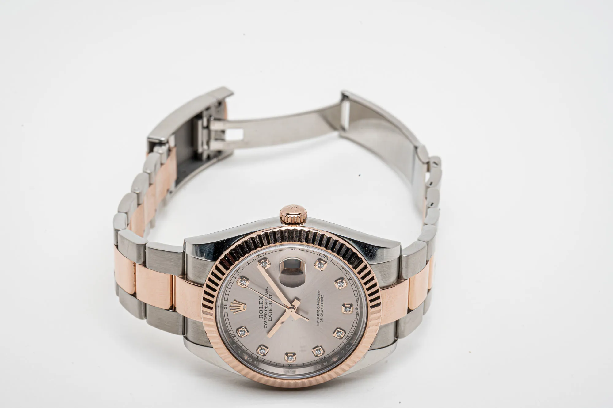 Rolex Datejust 41 126331 41mm Rose gold and Stainless steel Silver 3