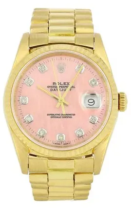 Rolex Datejust 36 16238 36mm Yellow gold Rose