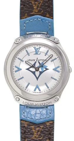 Louis Vuitton Q6J04 31mm Stainless steel Silver