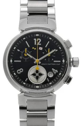 Louis Vuitton Q132G2 34mm Stainless steel Black