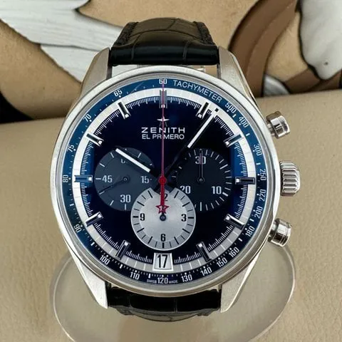 Zenith El Primero 03.2040.400 42mm Stainless steel Blue